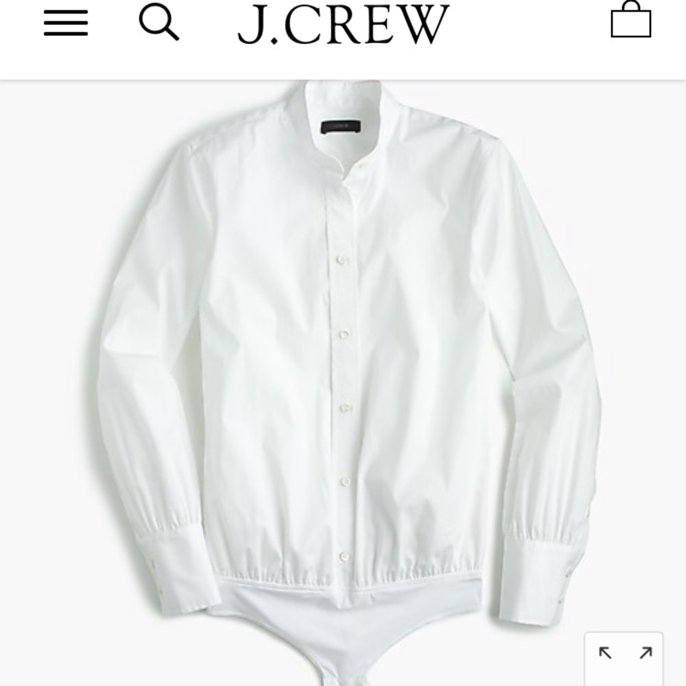 NWT J Crew Stretch Perfect Bodysuit - Tall